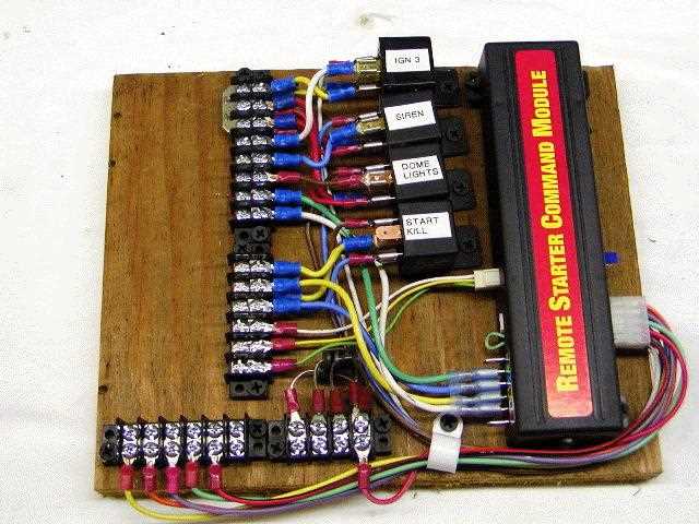 compustar starter kill relay wiring diagram