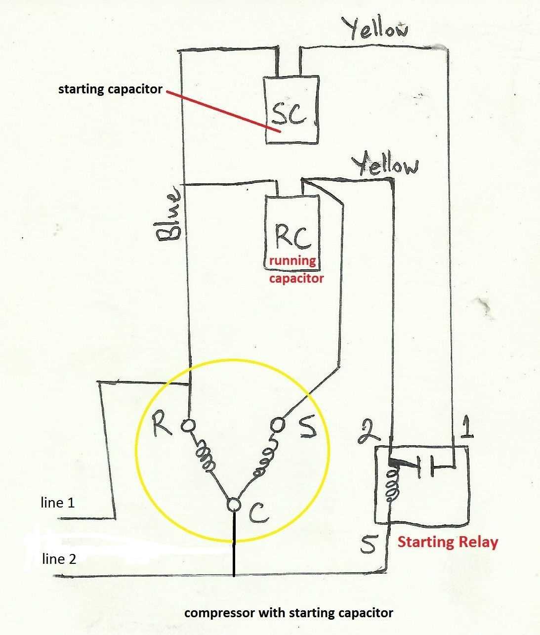 copeland compressor wiring diagram single phase