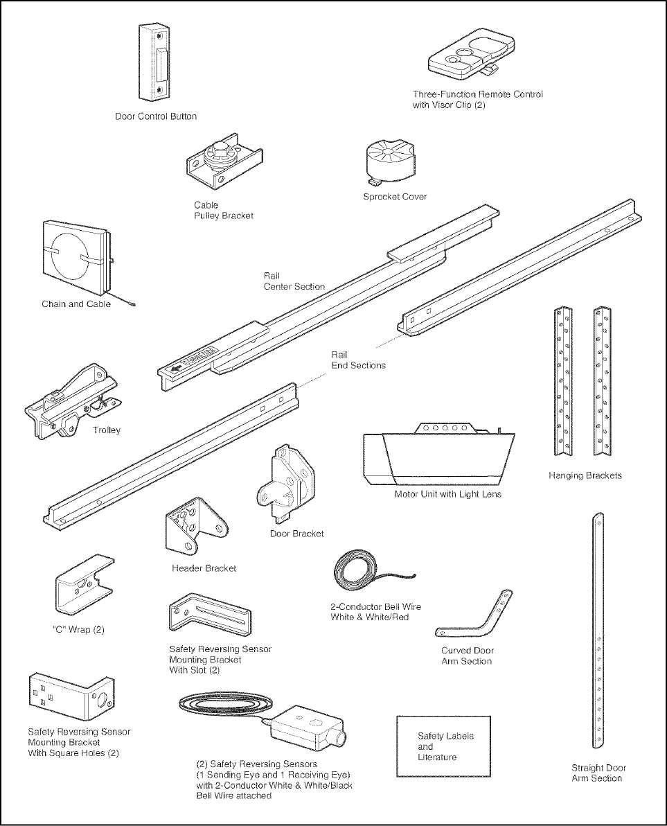 craftsman door opener wiring diagram