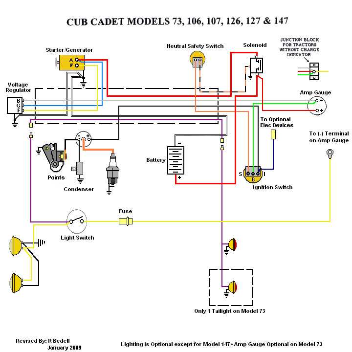 cub cadet lt1042 wiring diagram