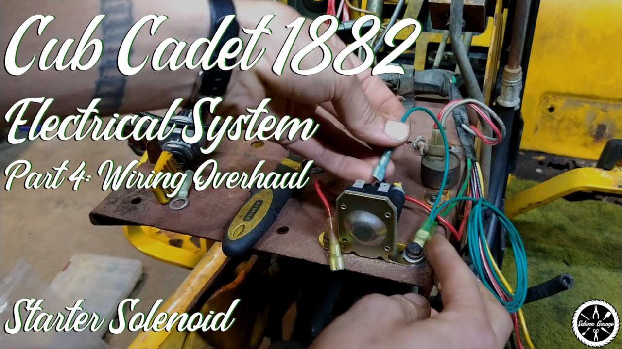 cub cadet wiring harness diagram