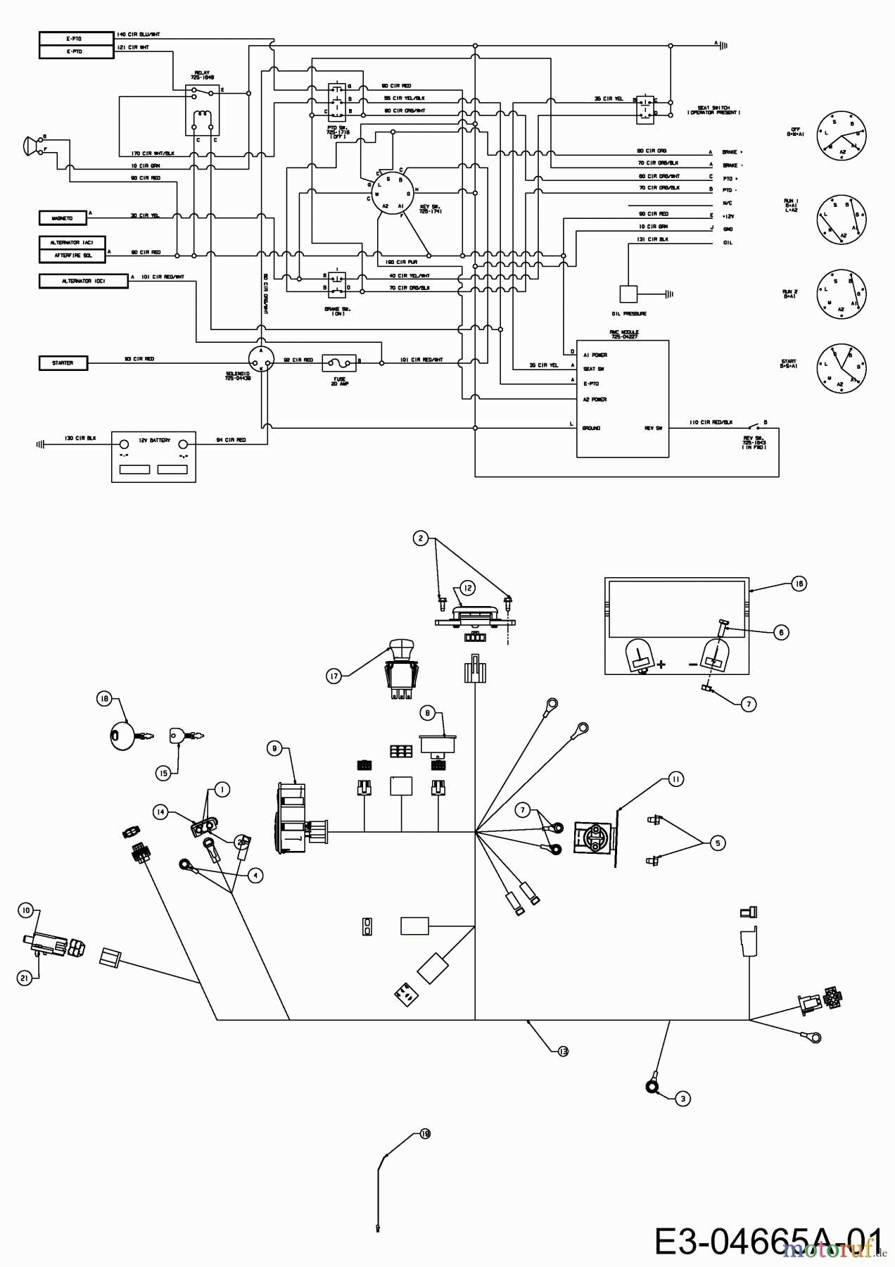 cub cadet zero turn mower wiring diagram