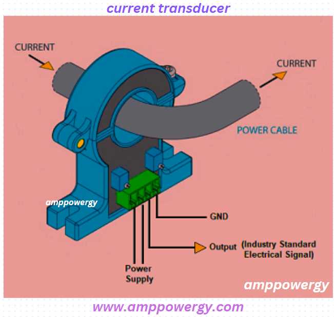 current transducer wiring diagram