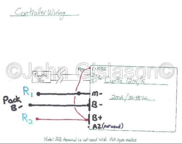 curtis 1204 controller wiring diagram