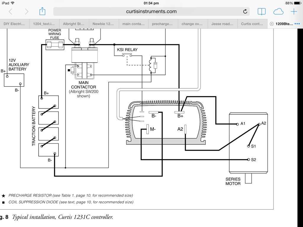 curtis controller wiring diagram