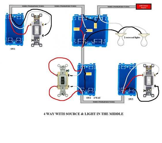 dead end 3 way wiring diagram