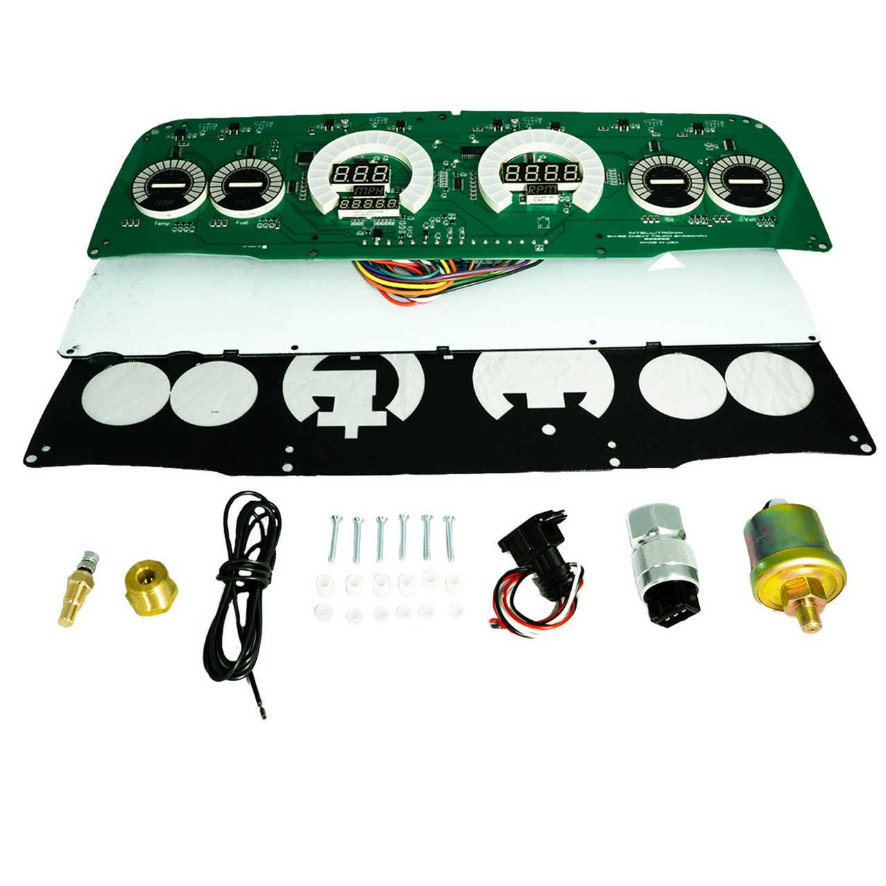 diagram 73 87 chevy truck fuel gauge wiring