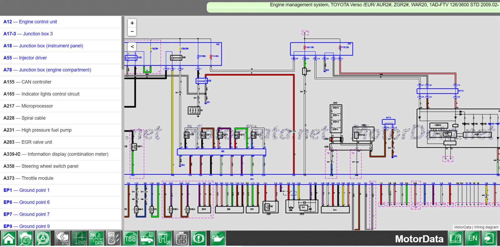 diagram toyota stereo wiring colours