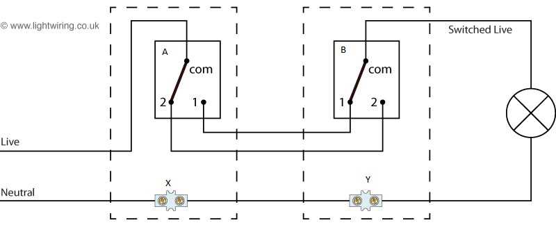 dimmer switch diagram wiring