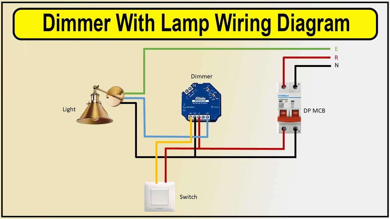 dimmer switch wiring diagram