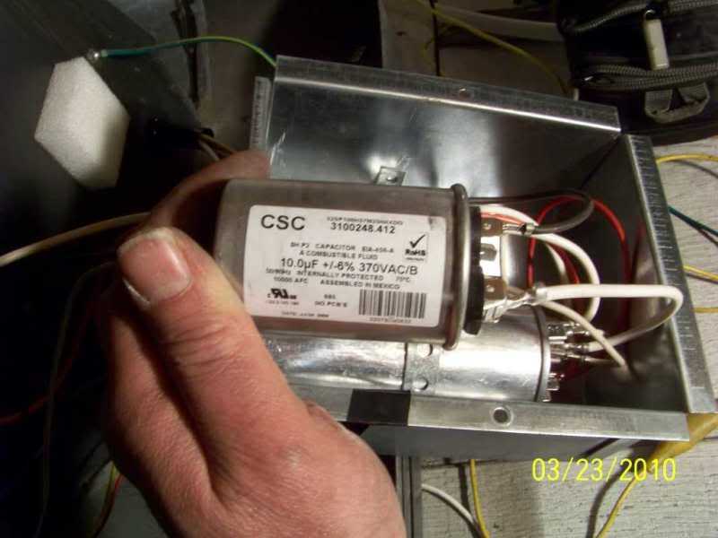 dometic ac capacitor wiring diagram