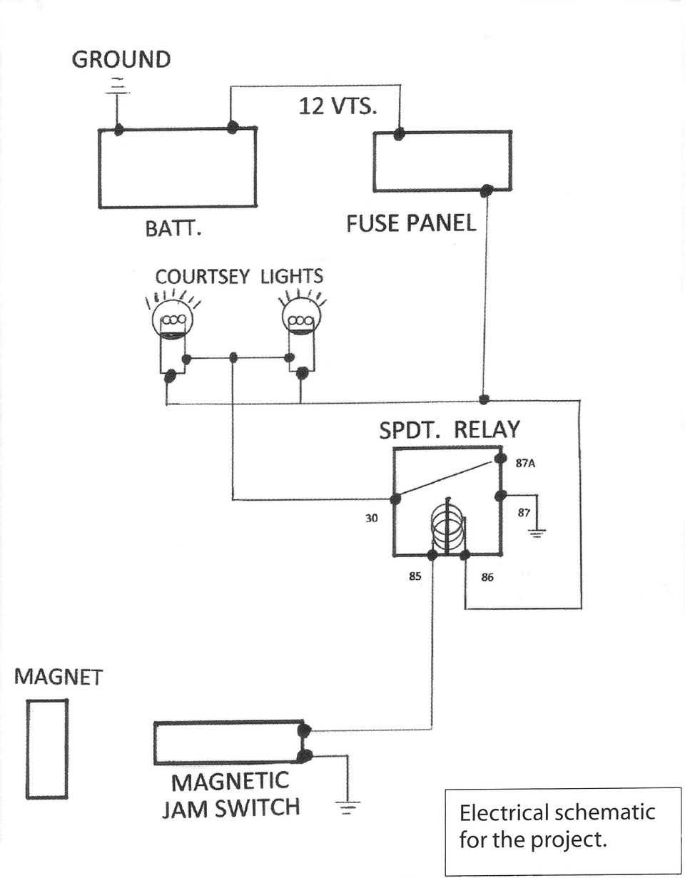 door popper wiring diagram