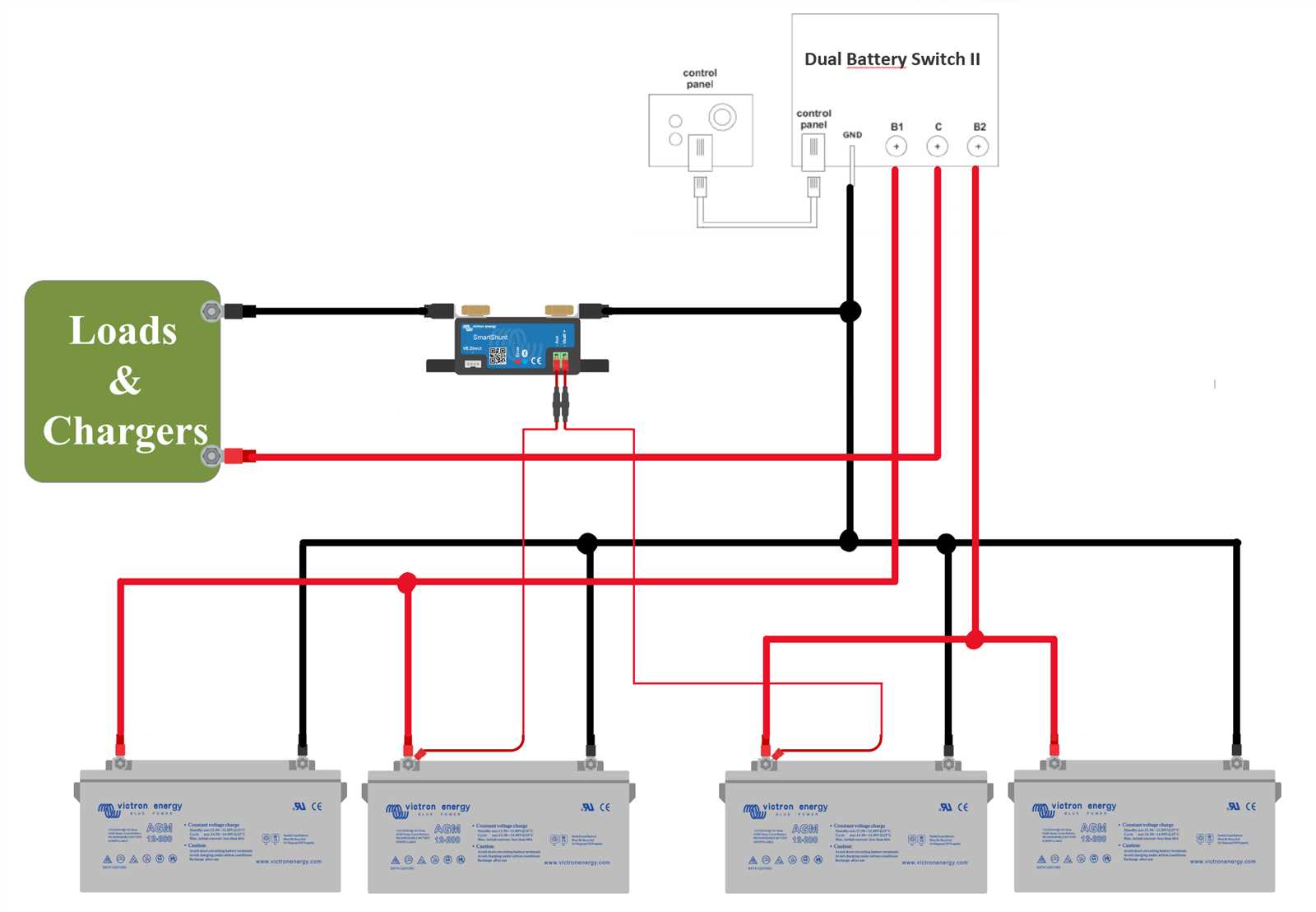 dual battery switch wiring diagram