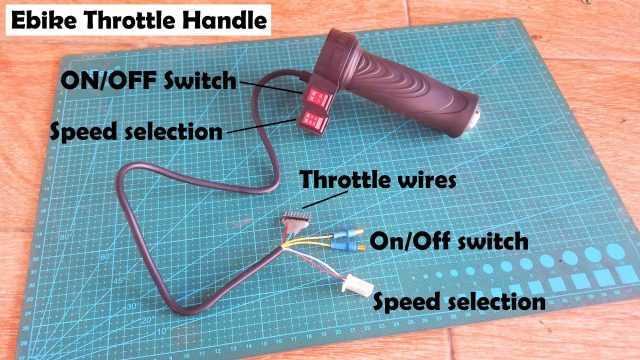 e bike throttle wiring diagram