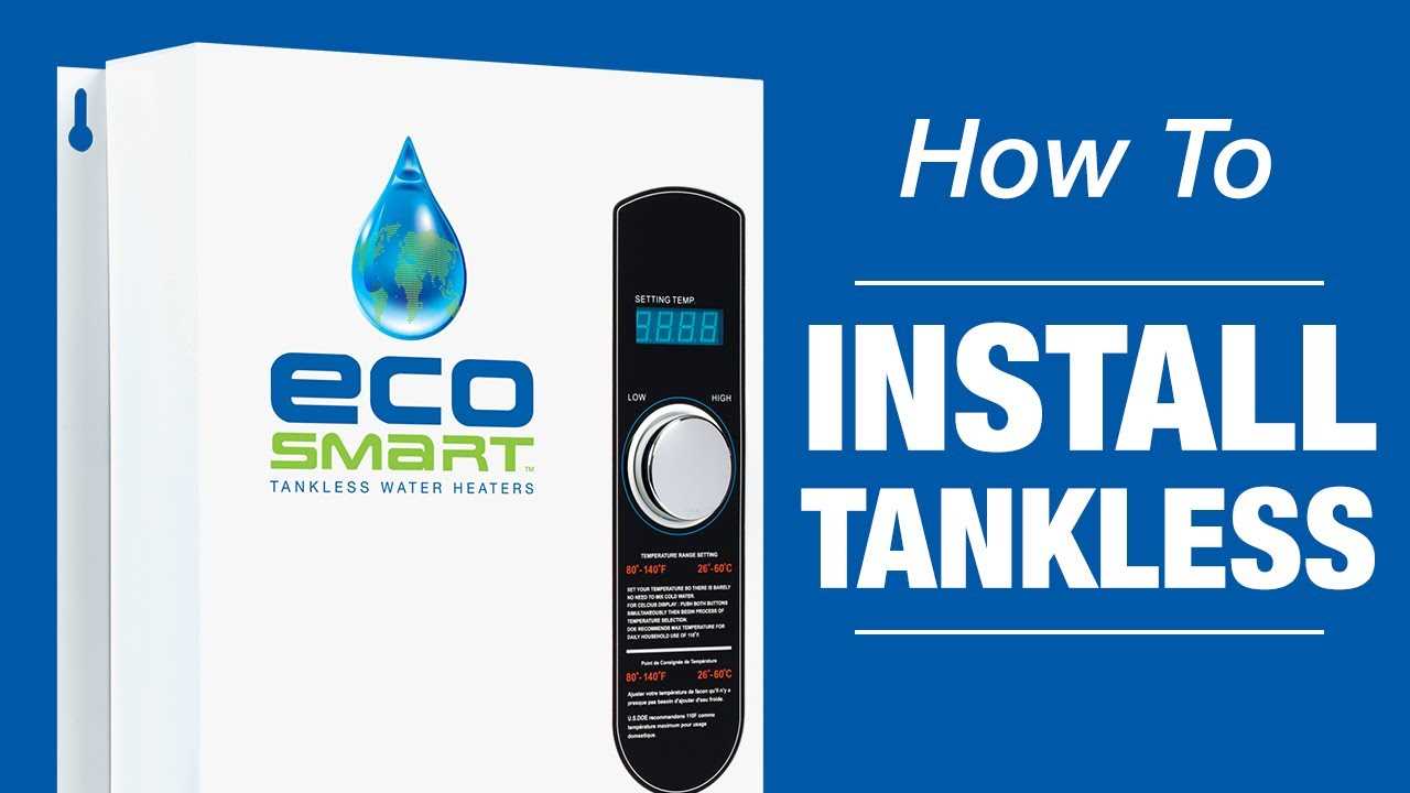 ecosmart tankless water heater wiring diagram