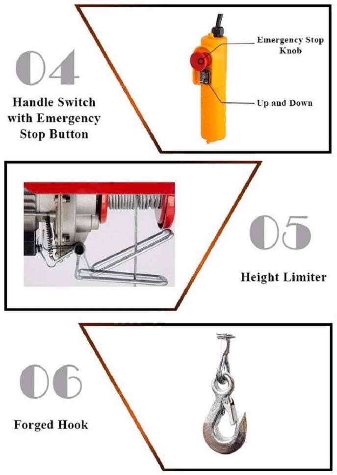 electric hoist single phase hoist wiring diagram