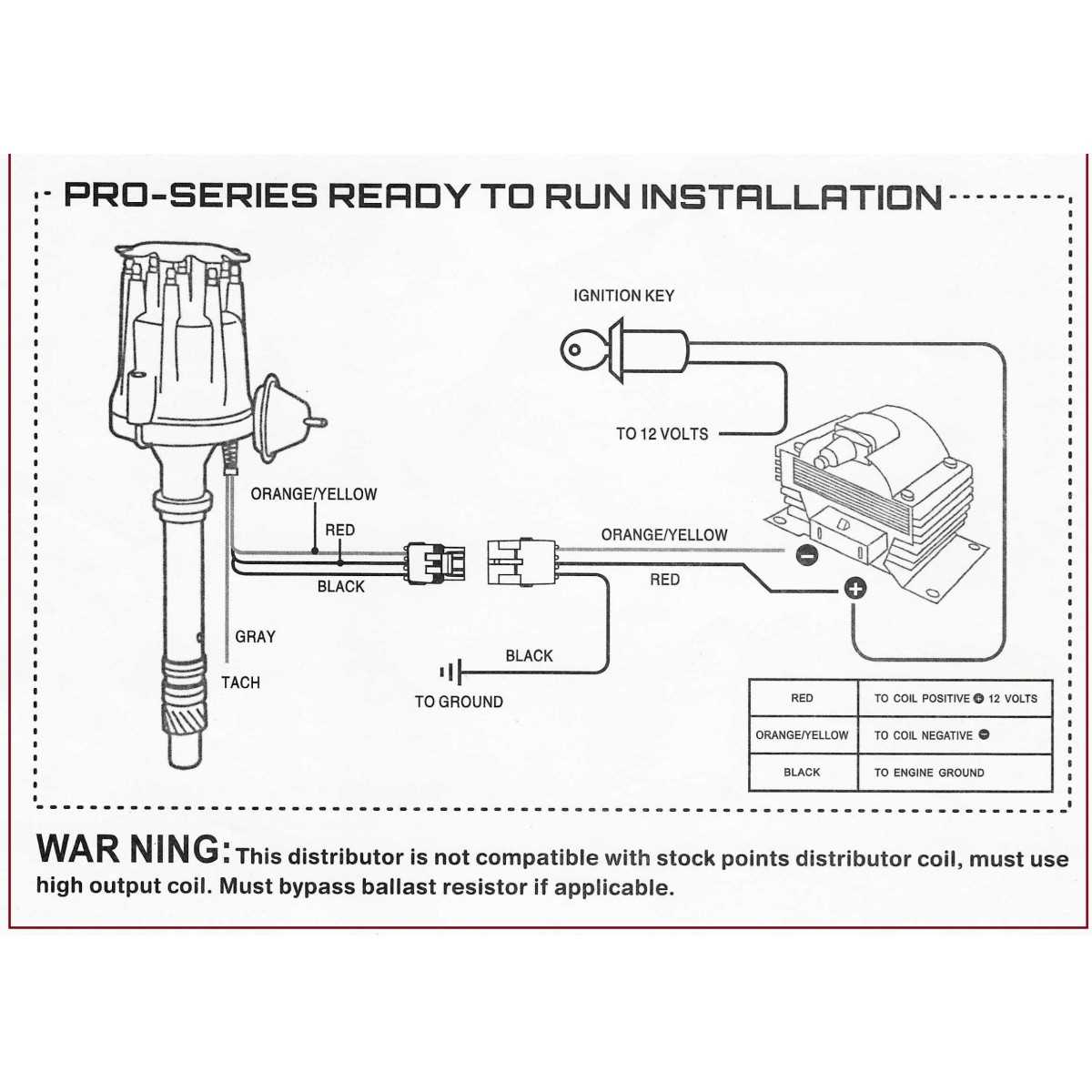 electronic 12 volt ignition coil wiring diagram