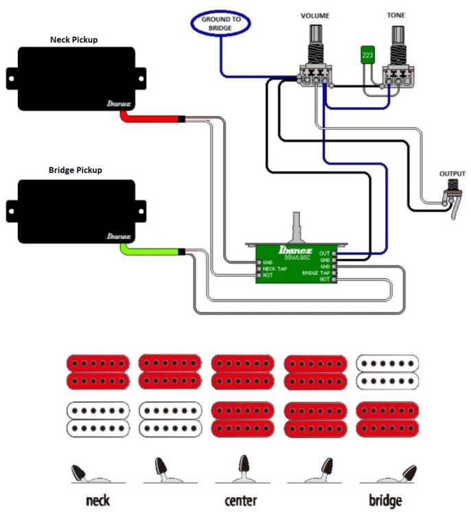 emg wiring diagram 1 volume no tone