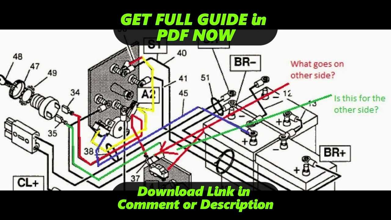 ezgo wiring diagram 48 volt