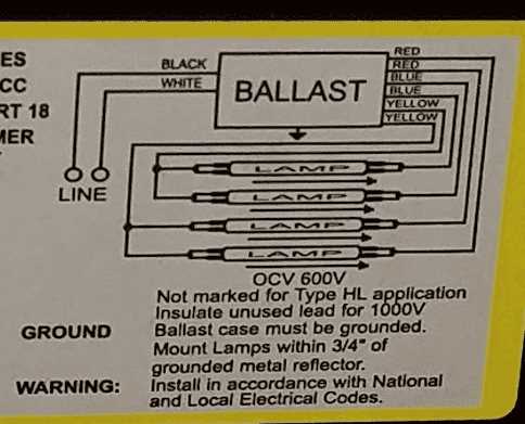 fluorescent wiring diagram