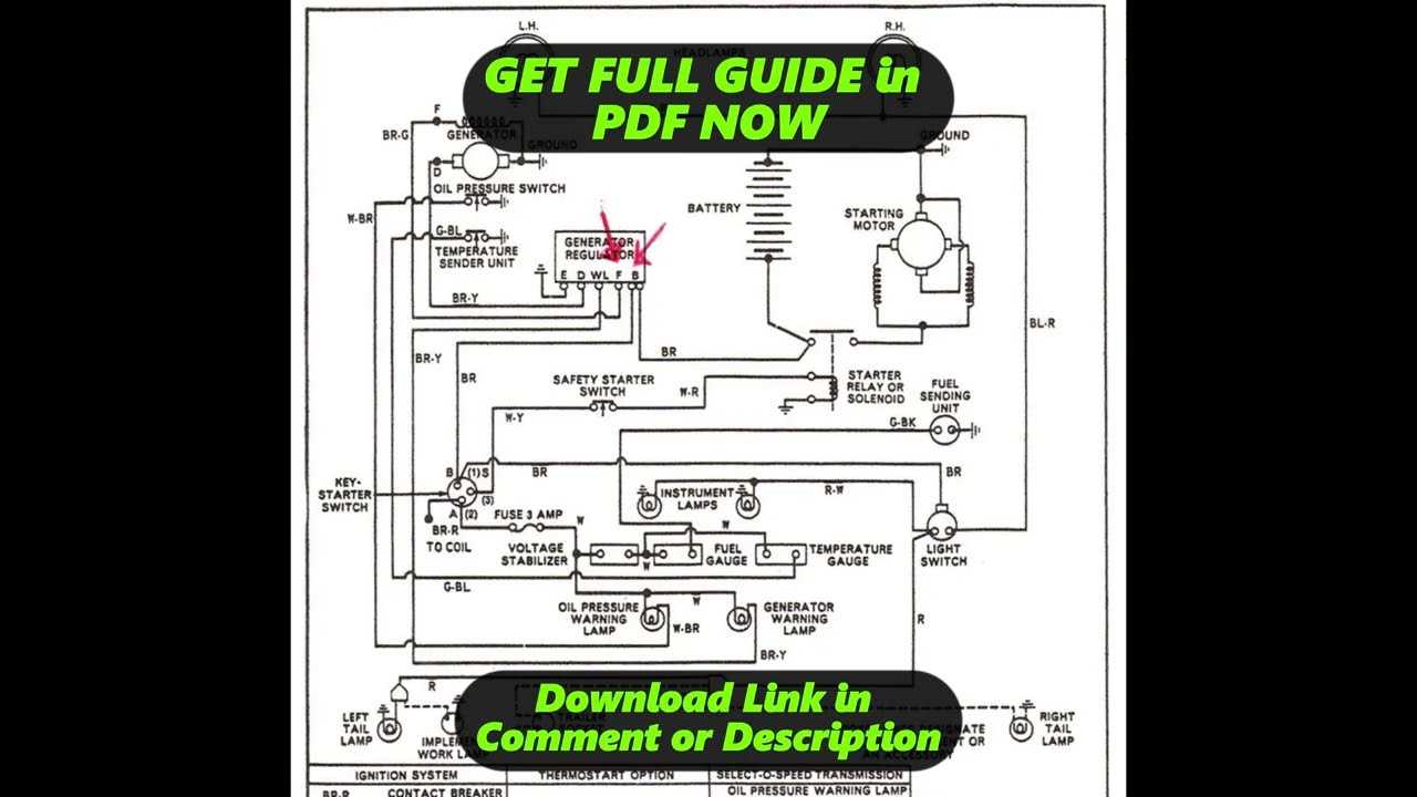 ford 2000 tractor wiring diagram