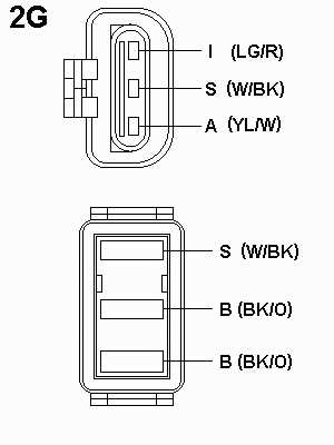 ford 2g alternator wiring diagram