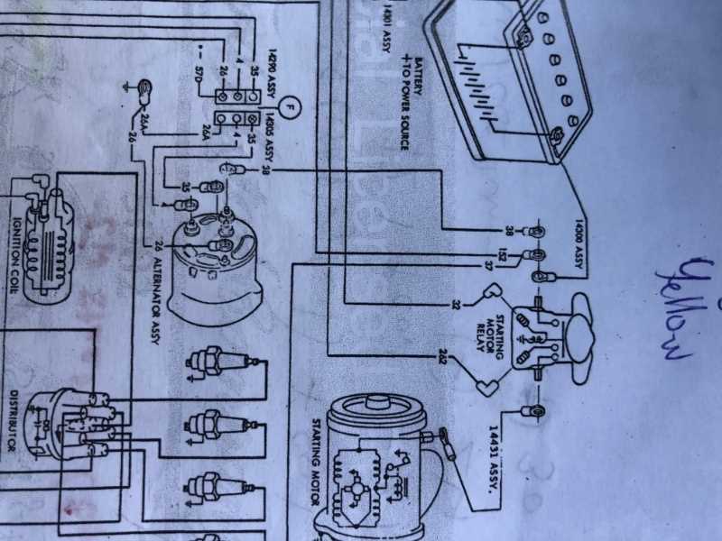 ford alternator wiring diagram