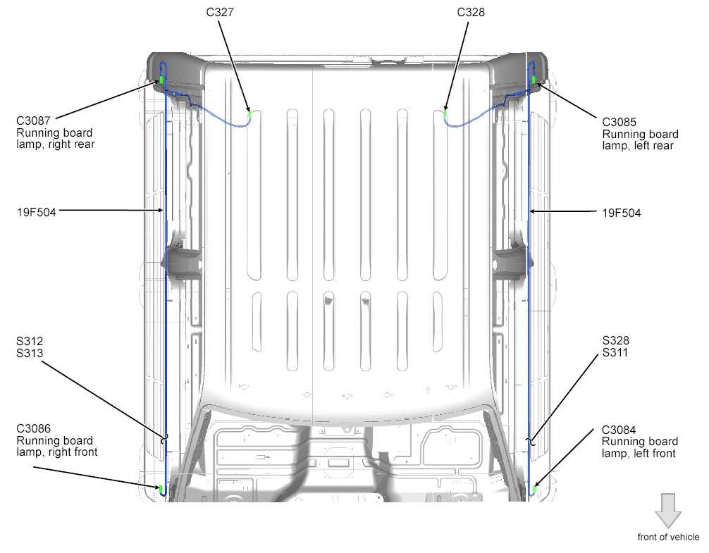 ford wiring diagram color codes