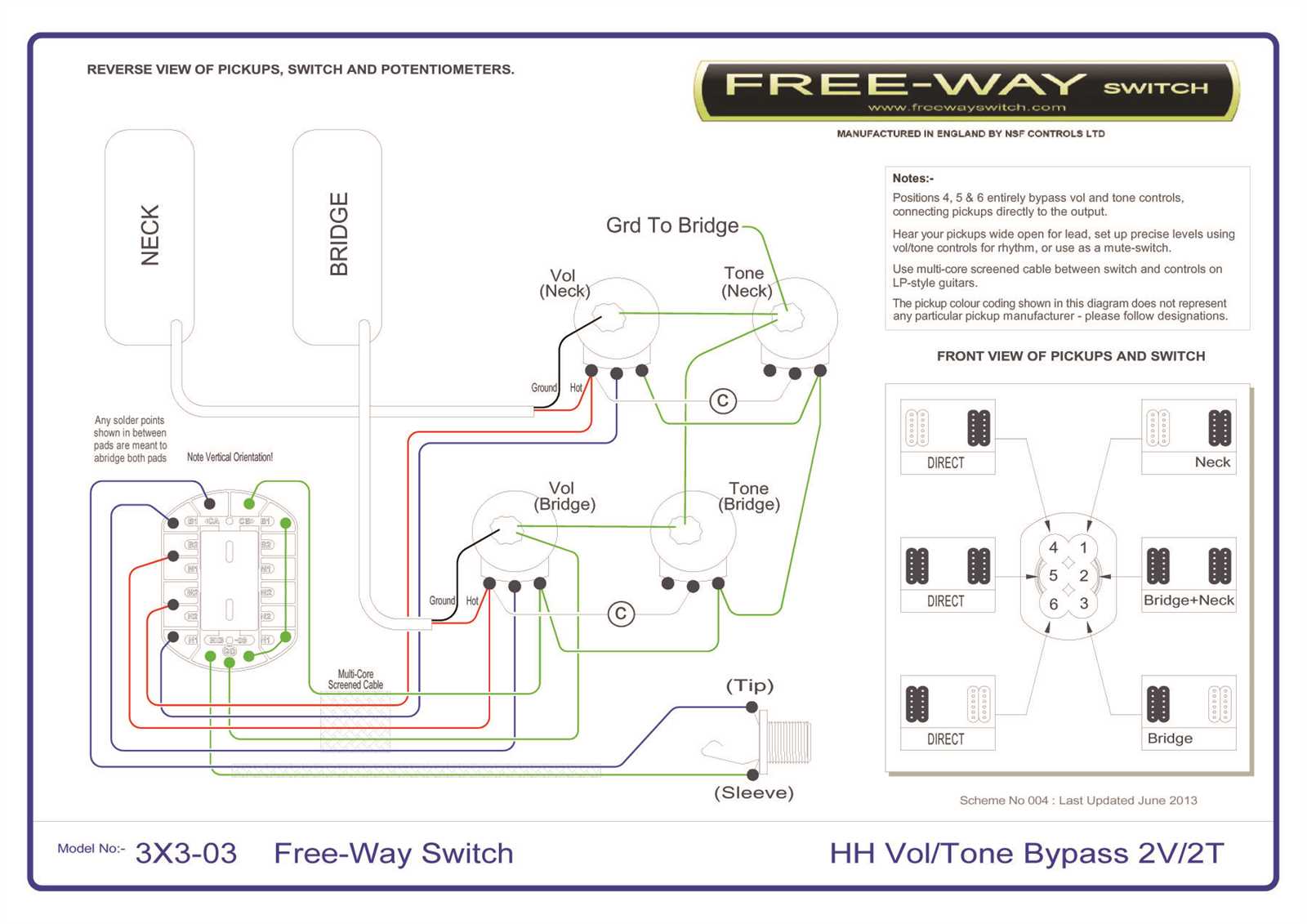 freeway switch wiring diagram