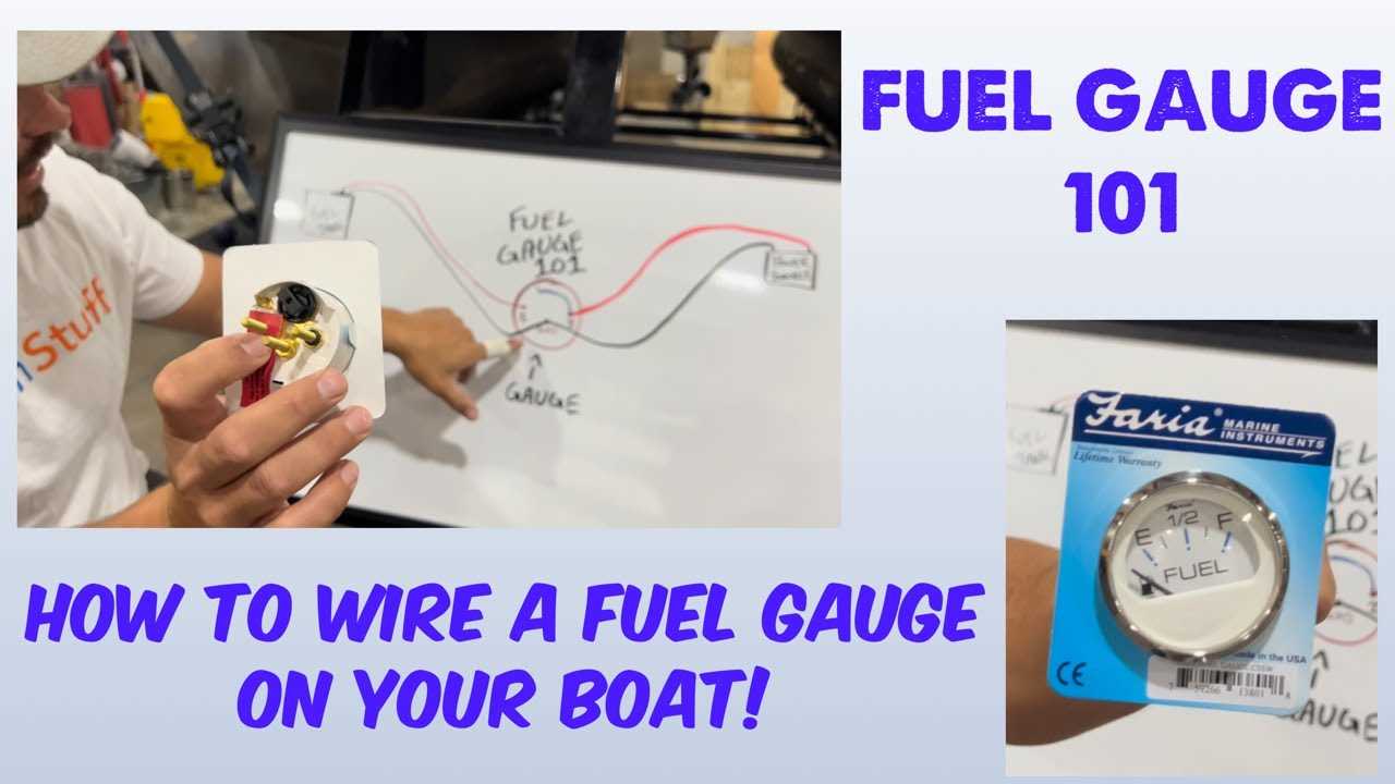 fuel gauge wiring diagram for boat