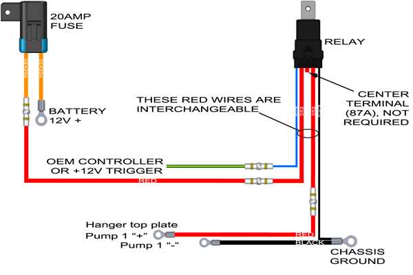 fuel pump wiring diagram