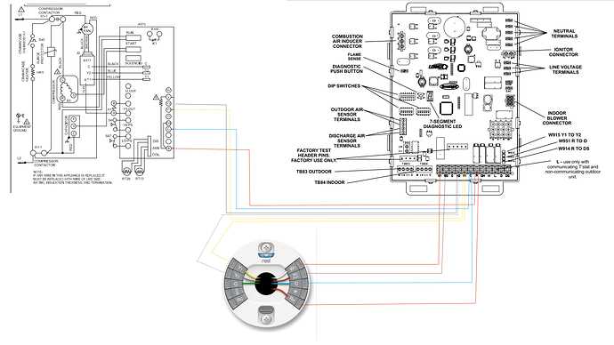 furnace to thermostat wiring diagram