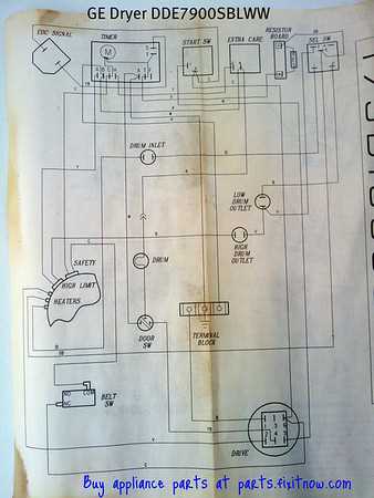 ge dryer wiring diagram online