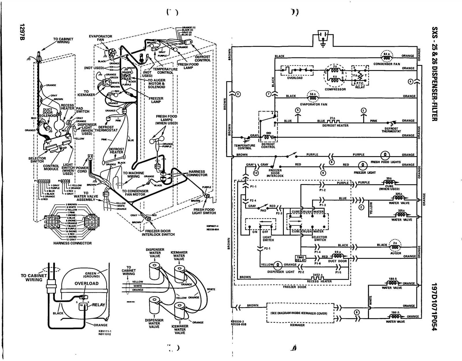 ge fridge wiring diagram