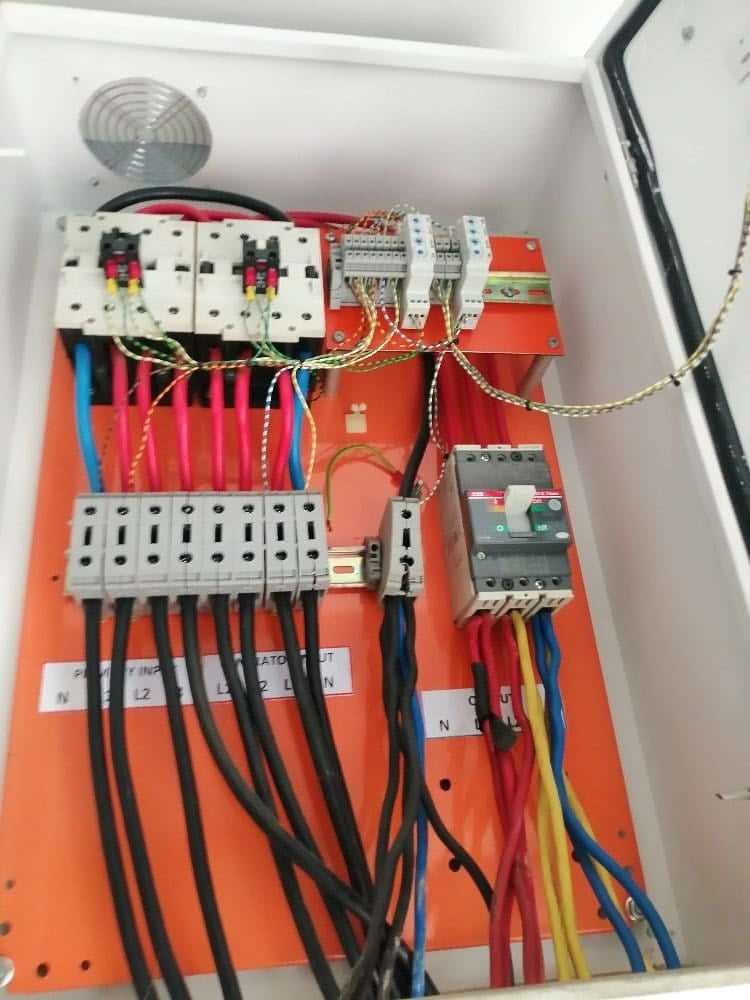 generator ats wiring diagram