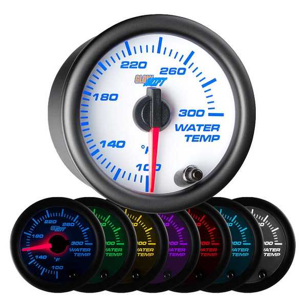 glowshift water temp gauge wiring diagram