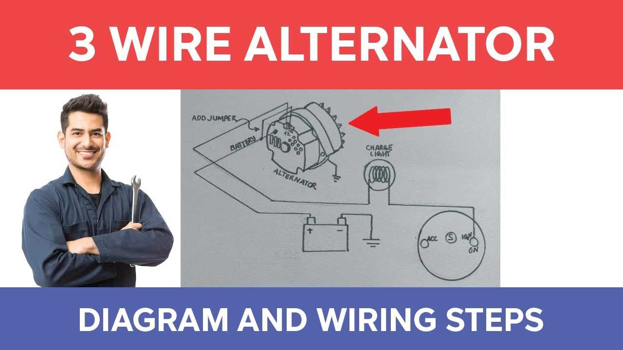 gm 3 wire alternator wiring diagram