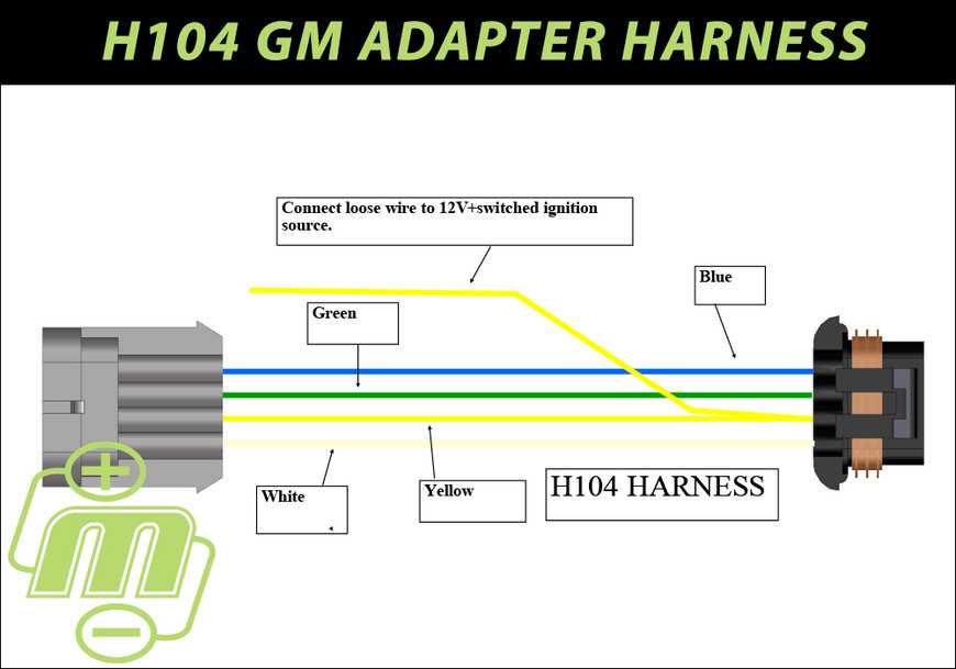 gm 4 wire alternator wiring diagram