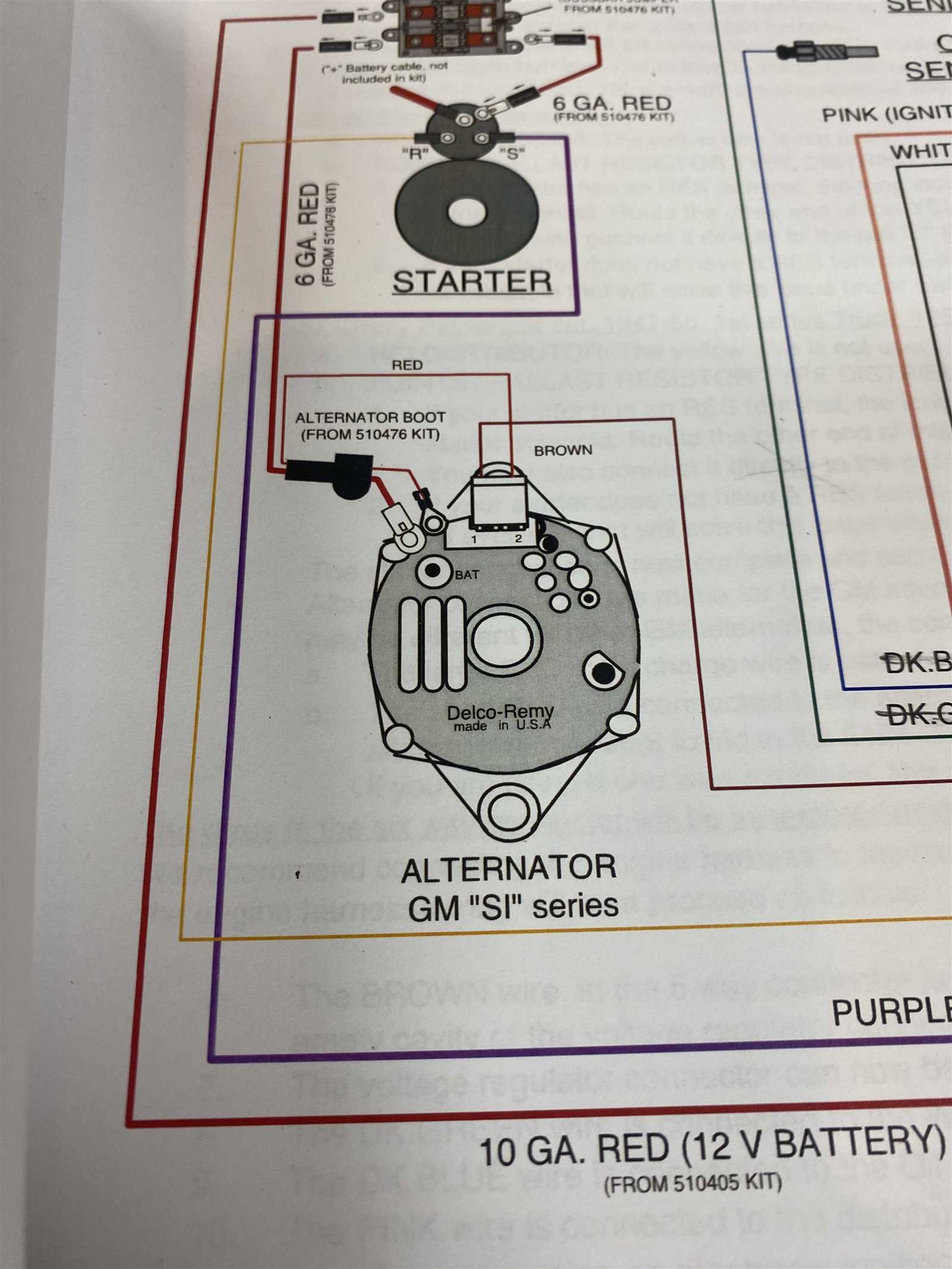 gm alternator plug wiring diagram