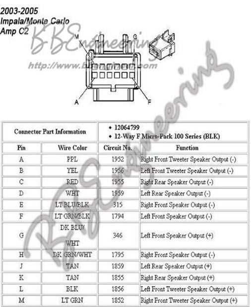 gm factory radio wiring diagram