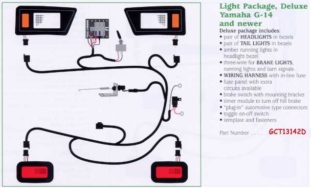 golf cart brake light switch wiring diagram