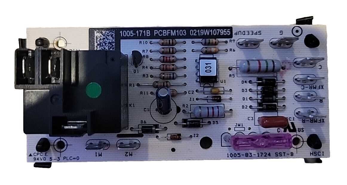 goodman control board wiring diagram