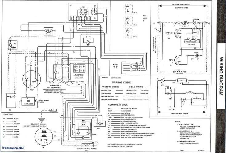 goodman furnace wiring diagram