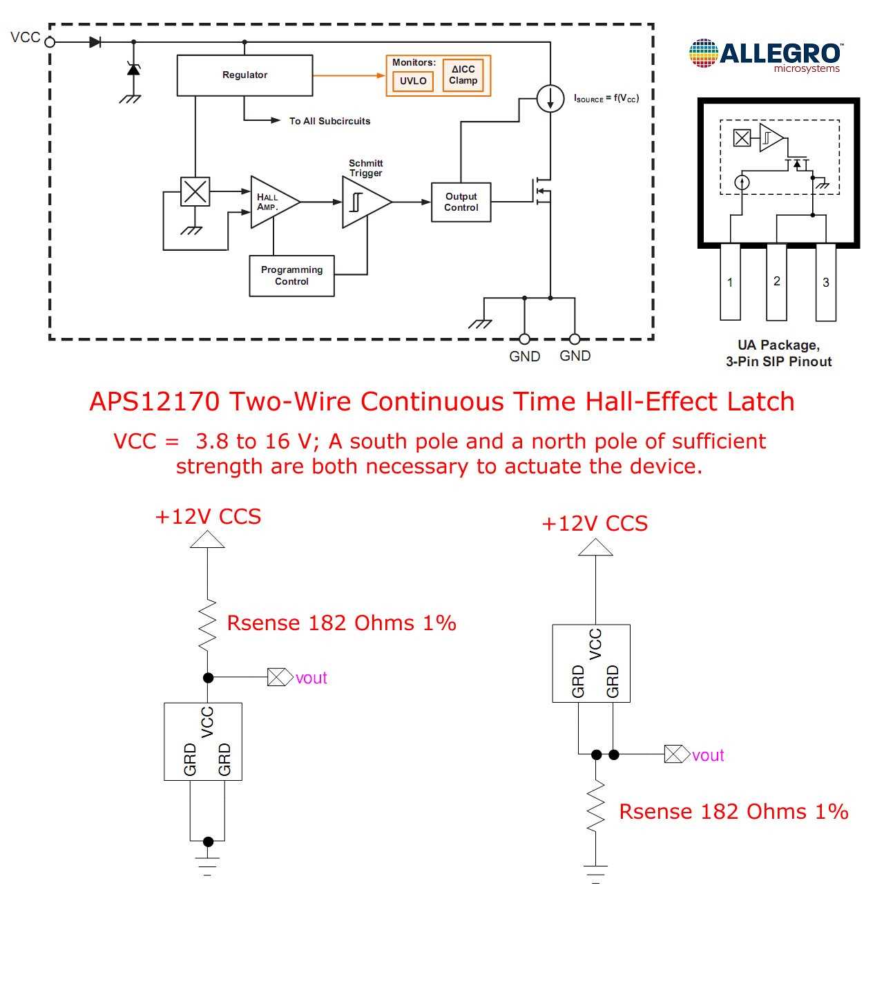 hall sensor wiring diagram