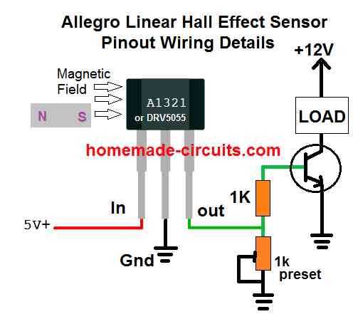 hall sensor wiring diagram