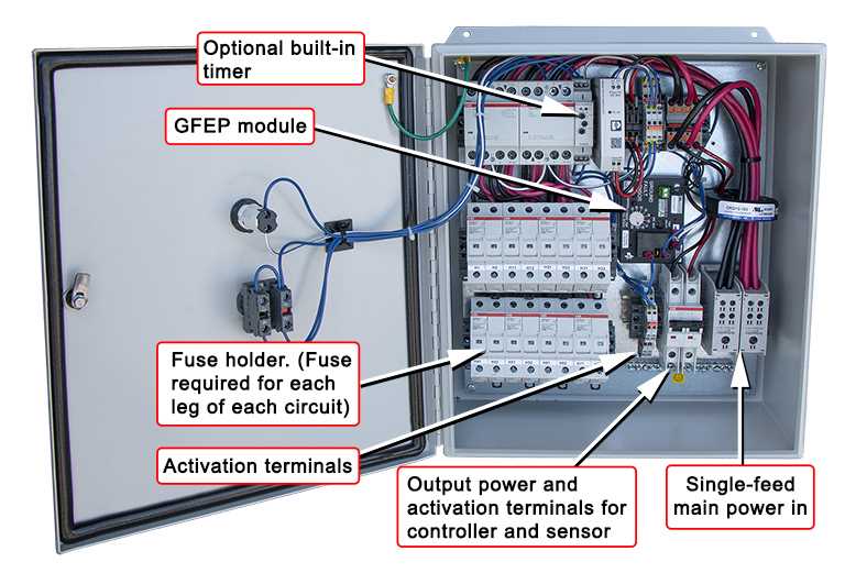 heat tape wiring diagram