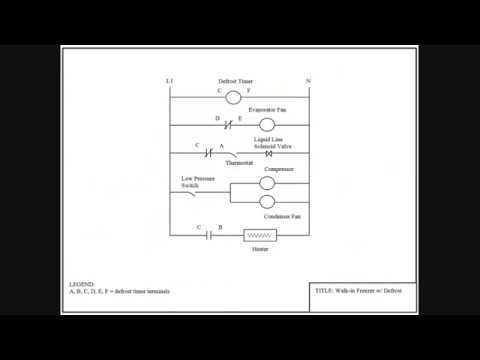 heatcraft walk in freezer wiring diagram