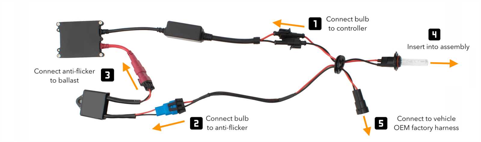 hid headlight wiring diagram