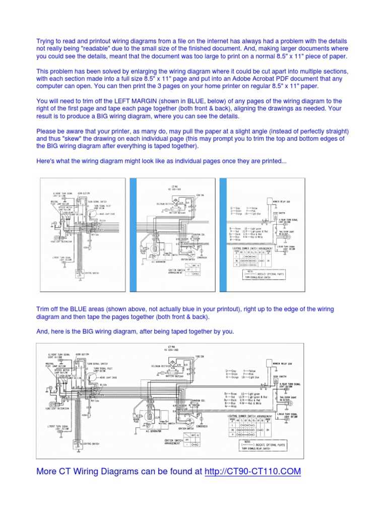 honda ct90 wiring diagram