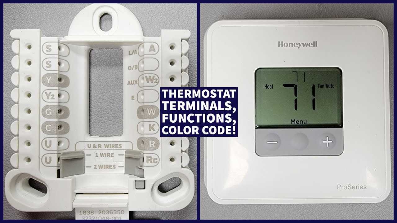 honeywell rth5160d1003 wiring diagram